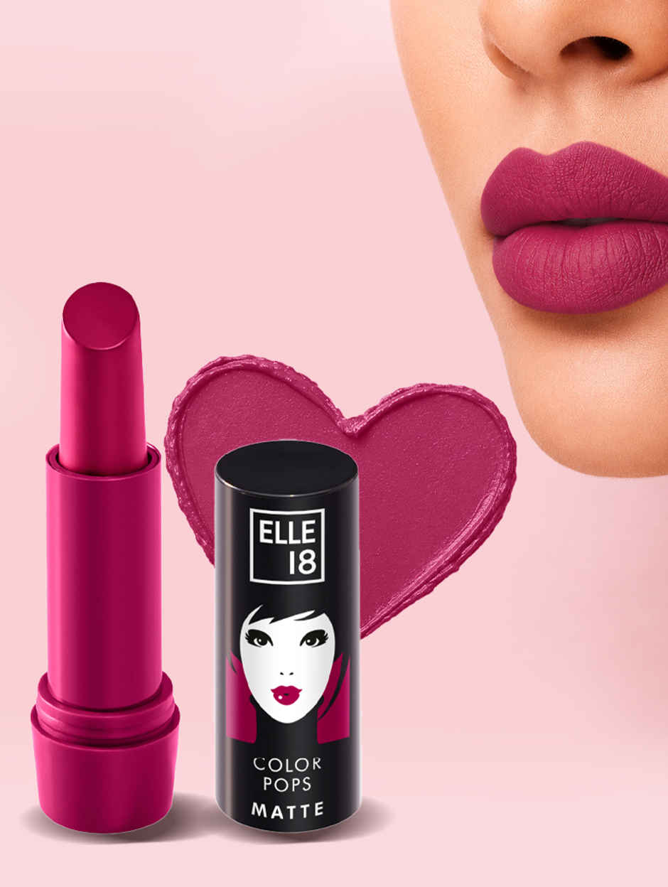 Elle 18 Color Pop Matte Lip Color | W15 | Winter Berry