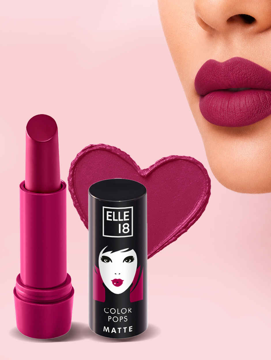 Elle 18 Color Pop Matte Lip Color | W14 | Berry Tea