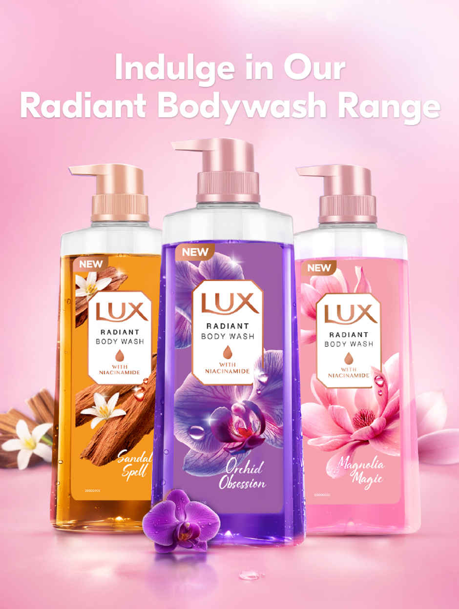 Lux Soft Rose Bodywash with French Rose & Almond Oil