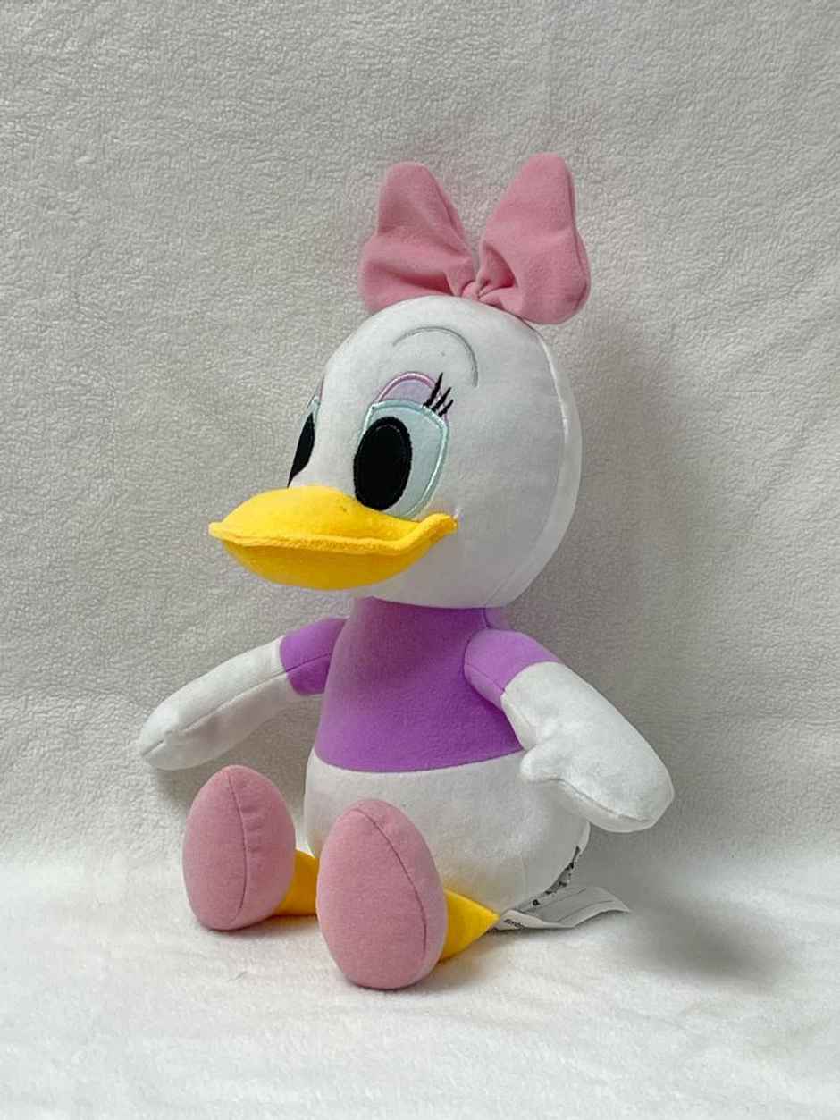 Disney Daisy Duck Multicolour Plush Soft Toys For Girls & Boys, 9 inches