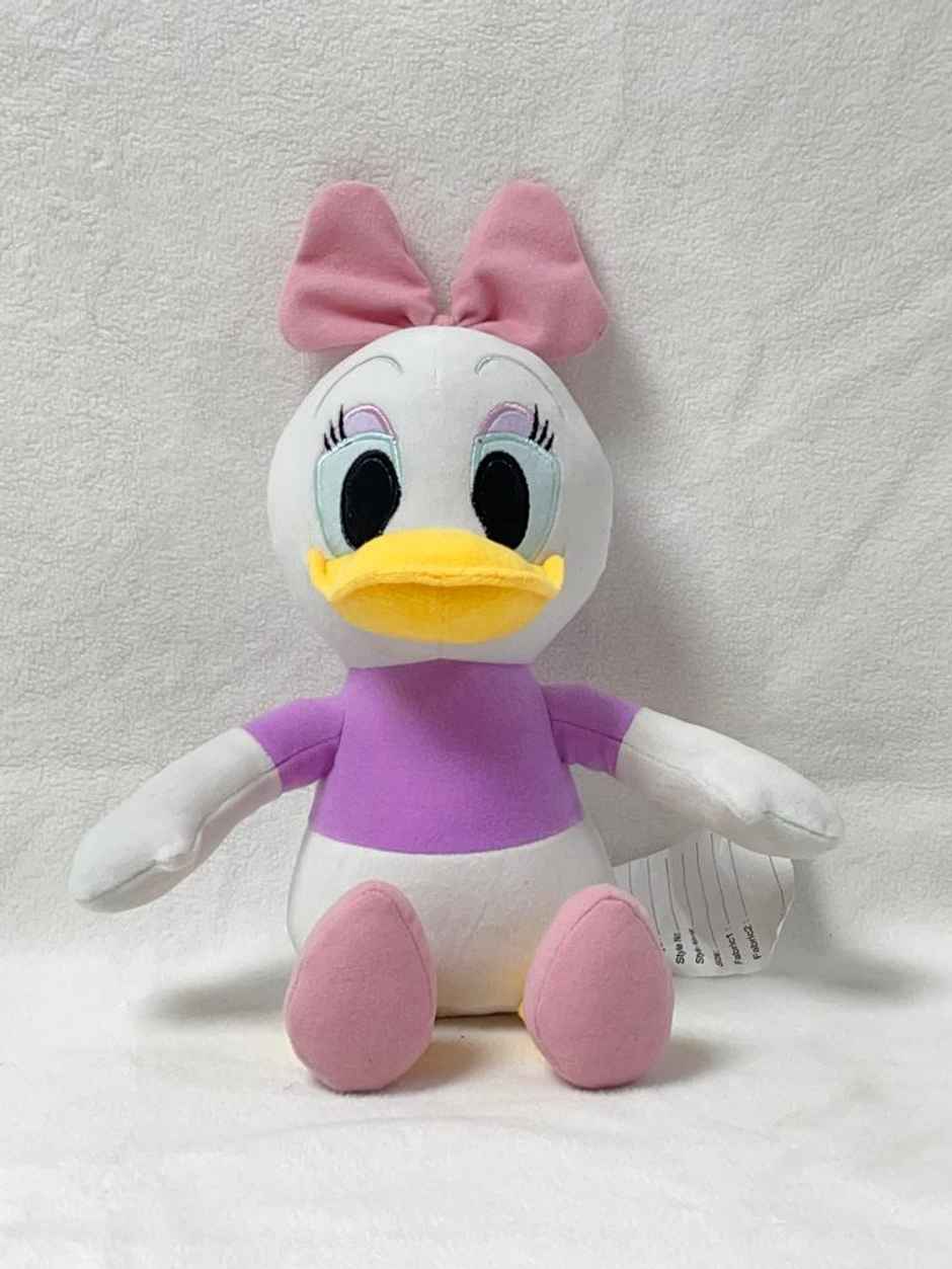 Disney Daisy Duck Multicolour Plush Soft Toys For Girls & Boys, 9 inches