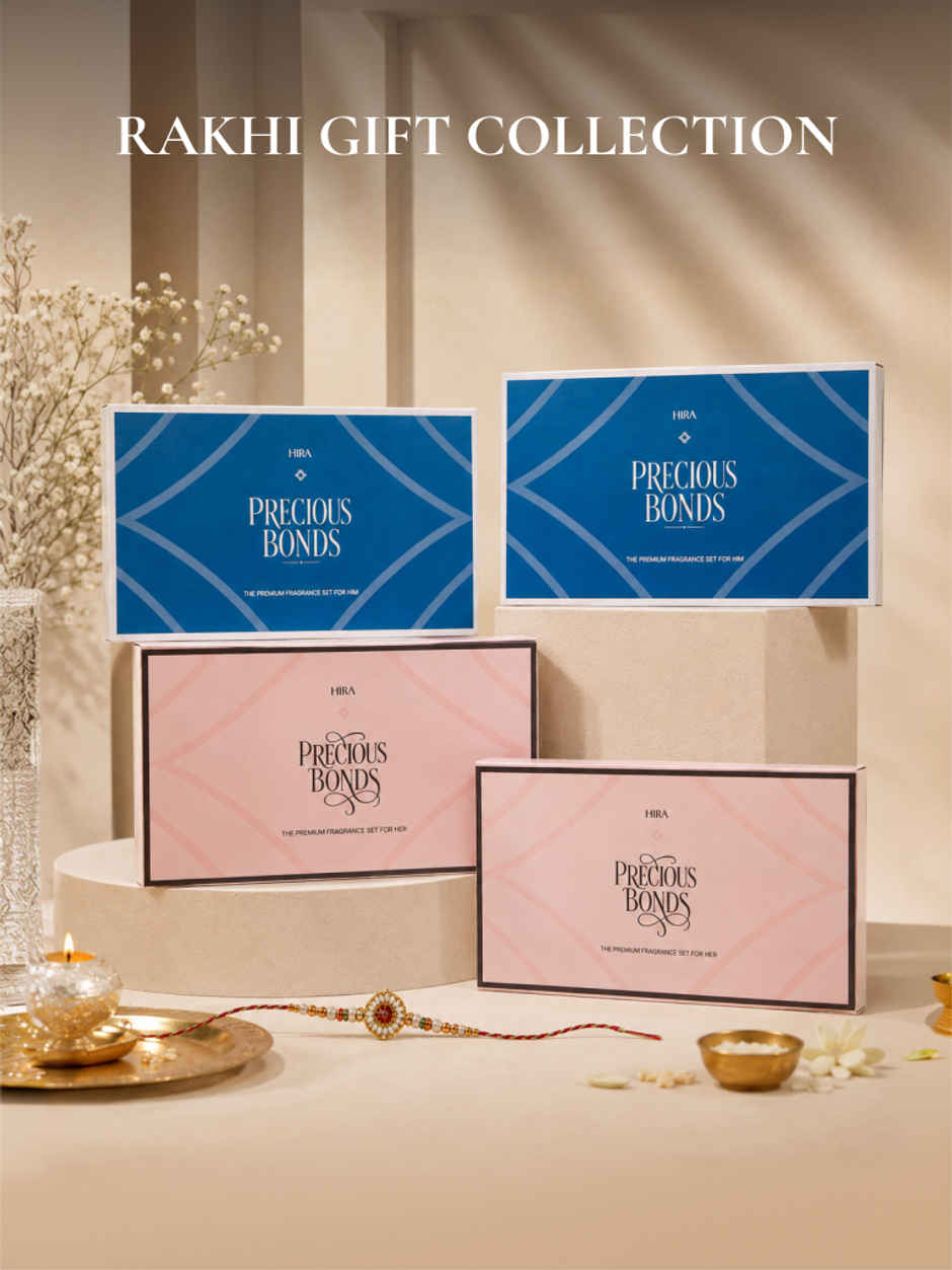 HIRA x Zouk Rakhi Gift Hamper For Her - Travel Essentials