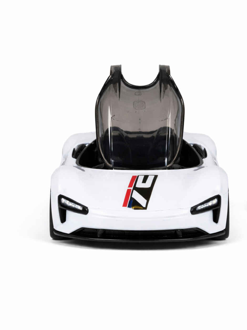 Majorette 1:64 Porsche Vision Gran Turismo Premium Die Cast Car White