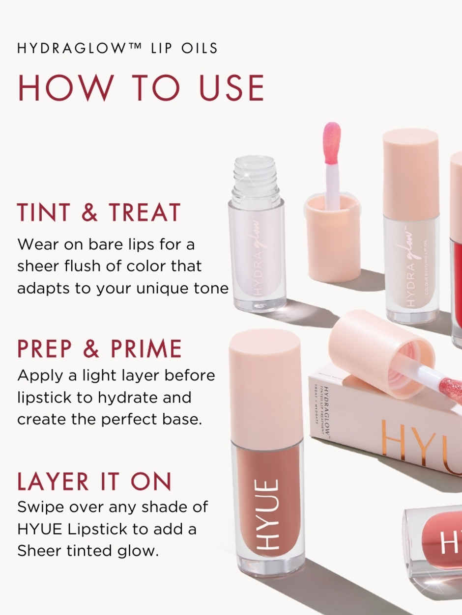 HYUE HydraGlow Color Reviving Lip Oil