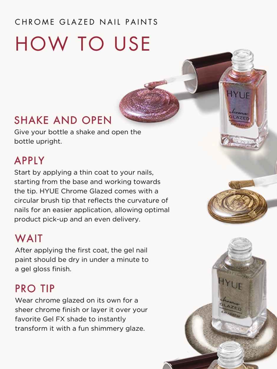 HYUE Chrome Glazed Nail Paint | Moonstone - 124