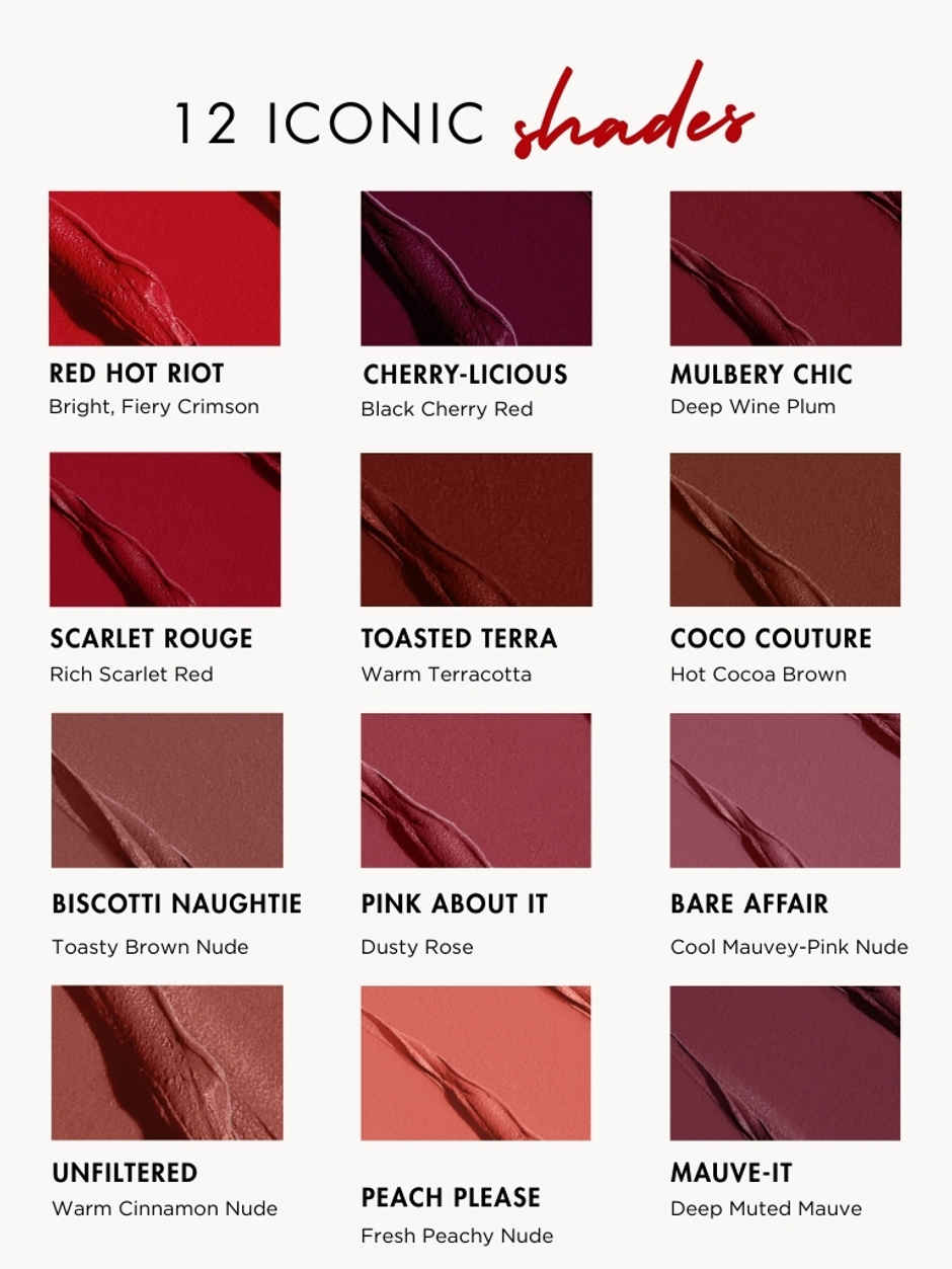 HYUE VelvetteKiss Featherlight Powder Matte Lipstick | 06 Coco Couture