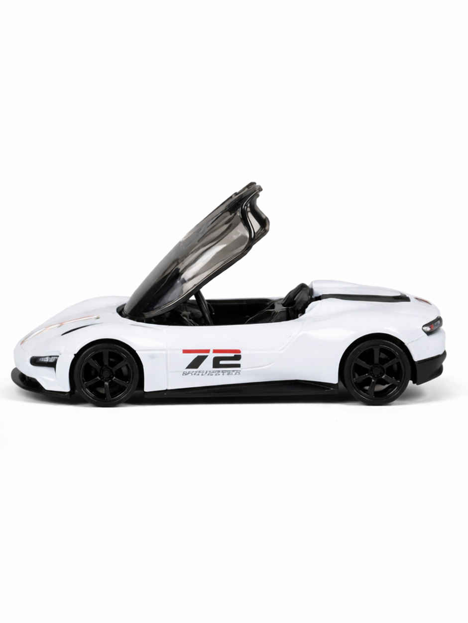 Majorette 1:64 Porsche Vision Gran Turismo Premium Die Cast Car White