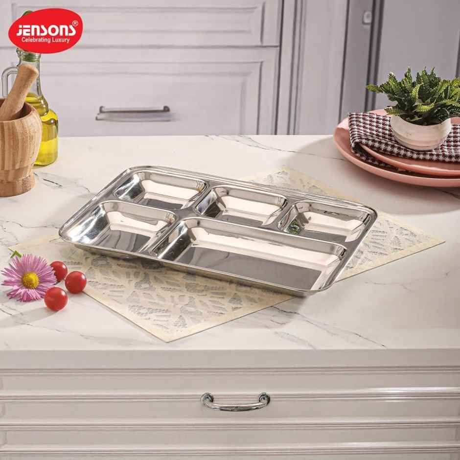 Jensons Stainless Steel Partition Plate Rectangle