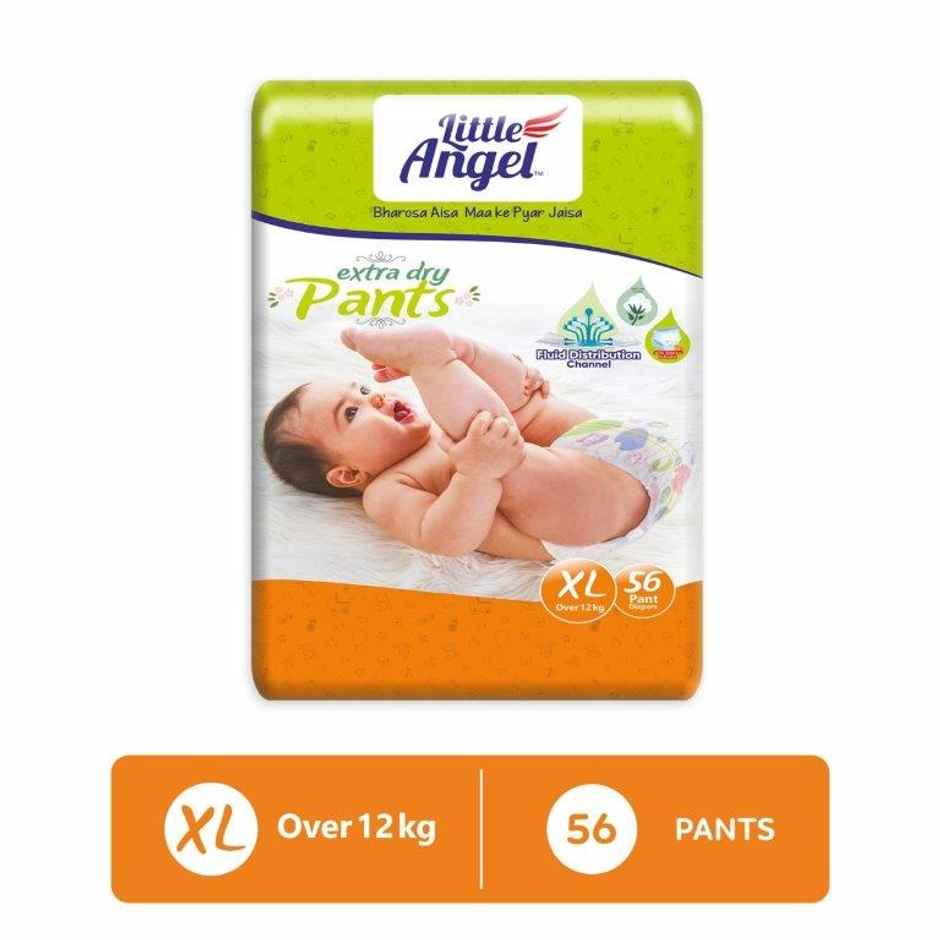 Little Angel Extra Dry Pant Style Diaper | XL | 56 pcs