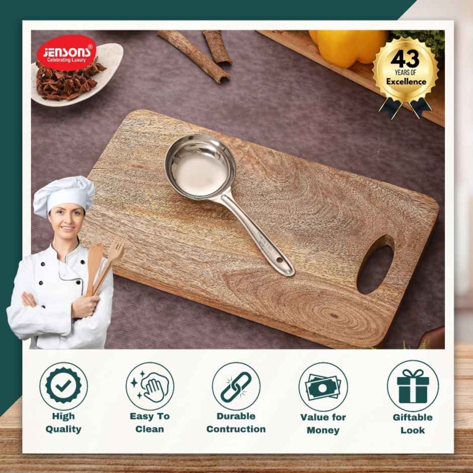 Jensons Stainless Steel Dosa Ladle