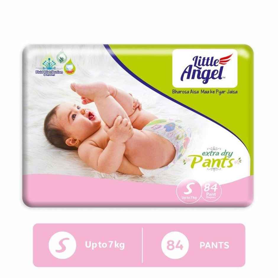 Little Angel Extra Dry Pant Style Diaper | S | 84 pcs