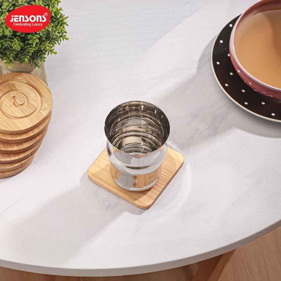 Jensons Stainless Steel Flora Glass | 300 ml