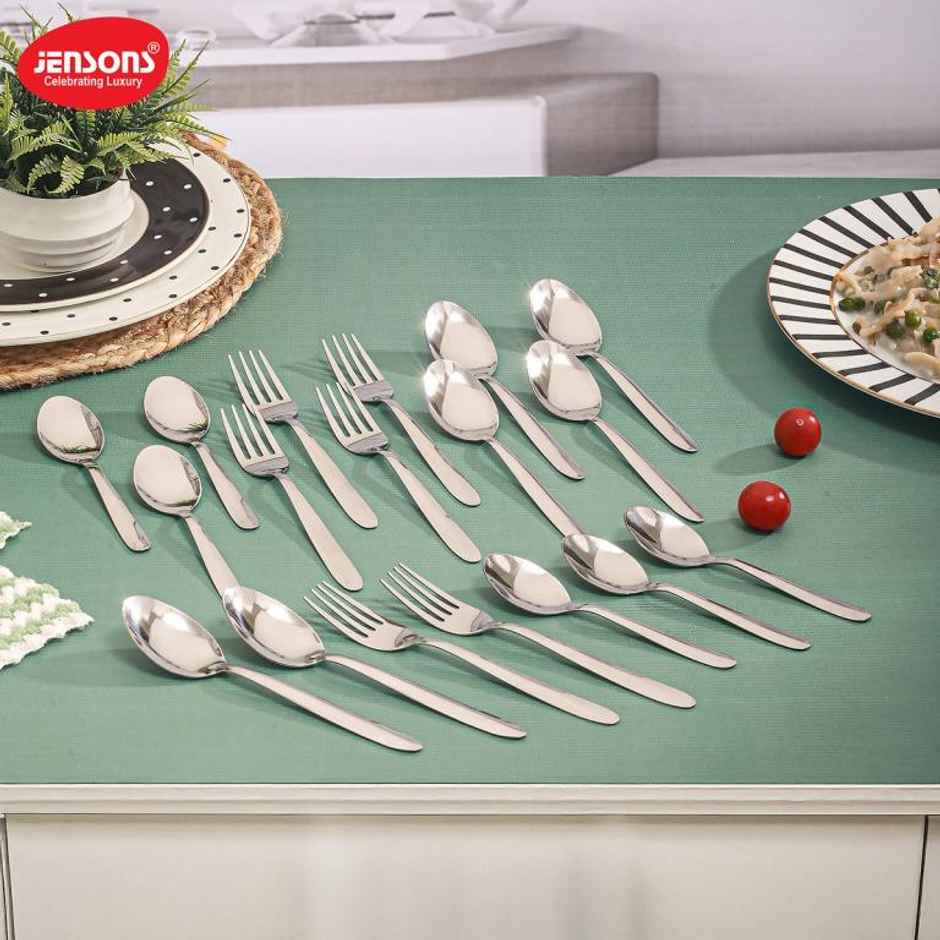 Jensons Stainless Steel Cutlery Set 18 Pcs
