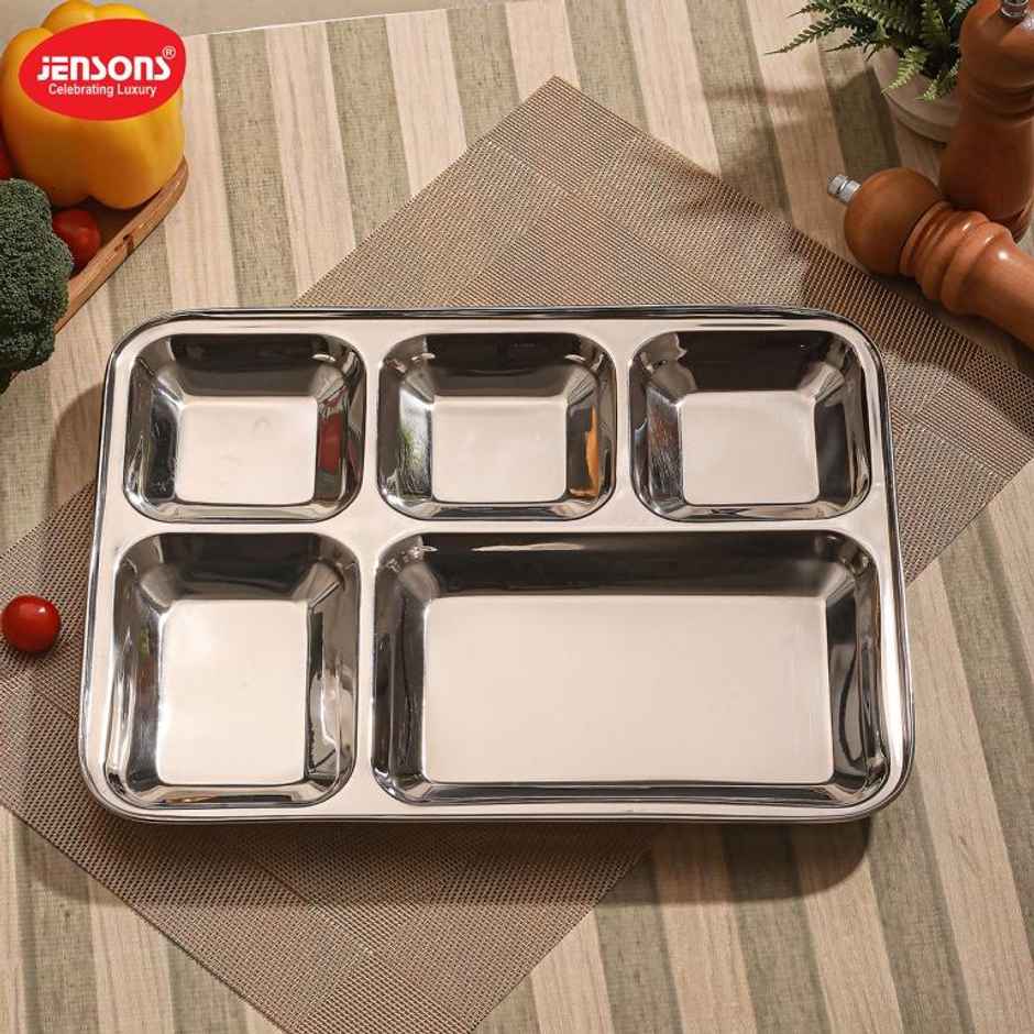 Jensons Stainless Steel Partition Plate Rectangle