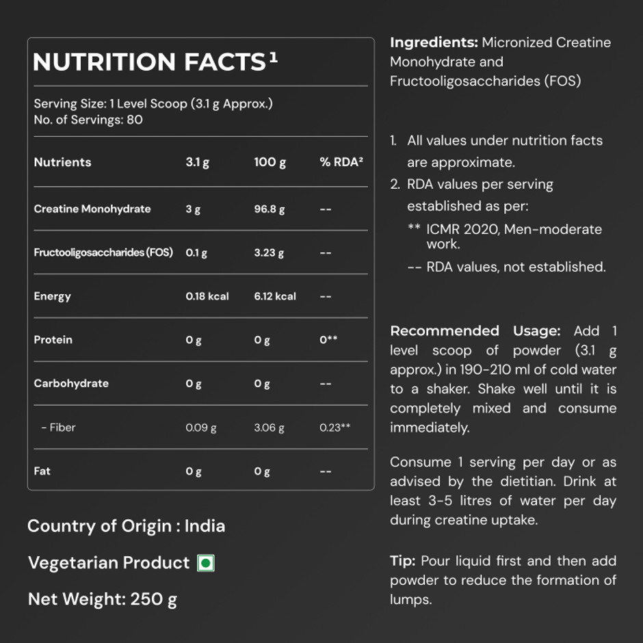 Nutrabay Pure Series Creatine Monohydrate