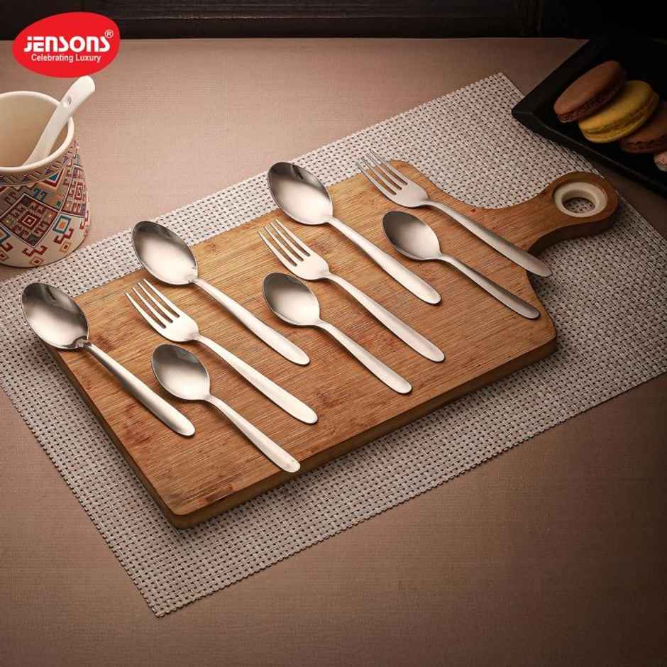Jensons Stainless Steel Cutlery Set 18 Pcs