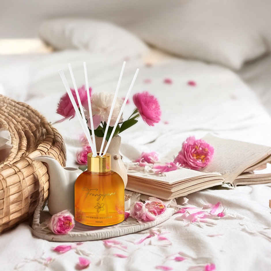 Pan Aromas Oriental Scented Reed Diffuser | Frangipani