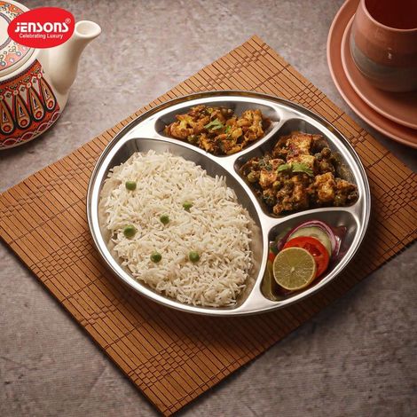 Jensons Stainless Steel Partition Plate Round