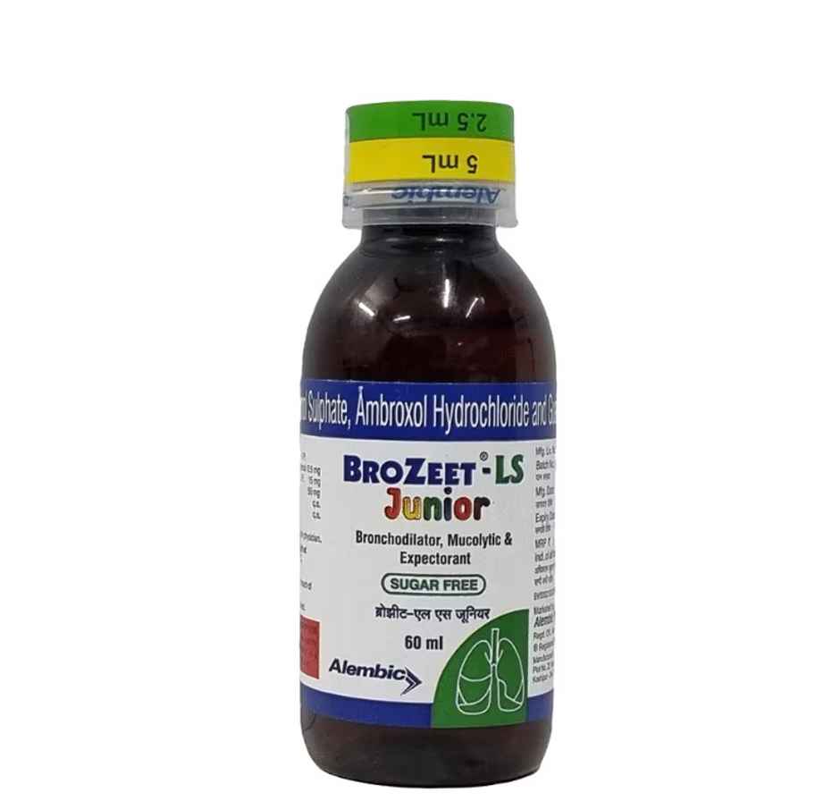 Brozeet-LS Junior Sugar Free Expectorant