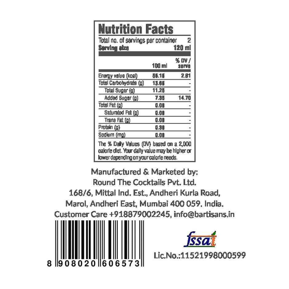 Bartisans Summer Of 2000 | Smoked Pineapple | Basil