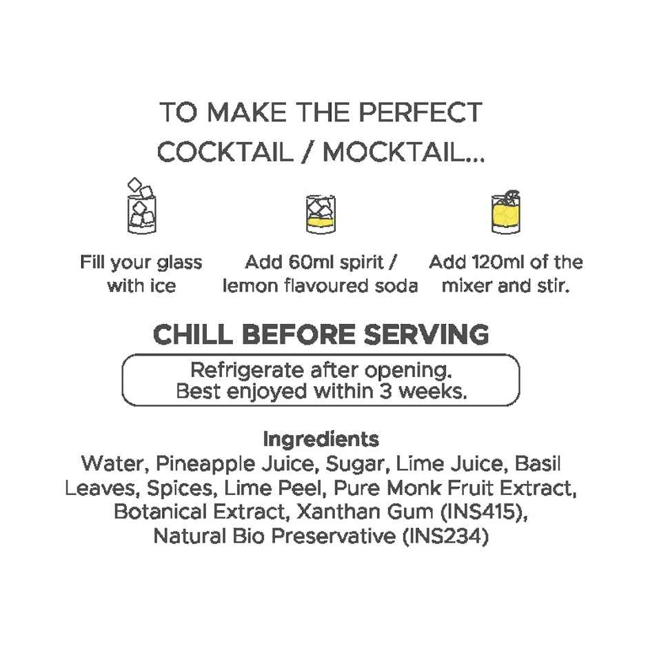 Bartisans Summer Of 2000 | Smoked Pineapple | Basil