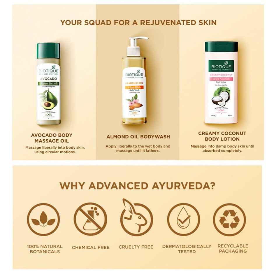 Biotique Almond Oil Ultra Rich Body Wash