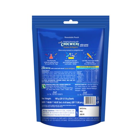 Luvit Chocwich White Home Delights Wafer Biscuits