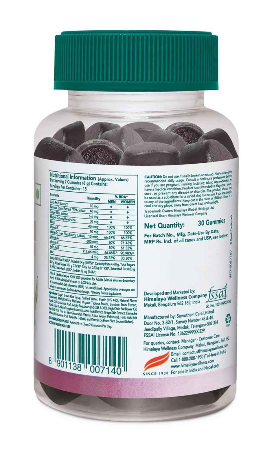 Himalaya Healthy Hair Gummies 30'S India