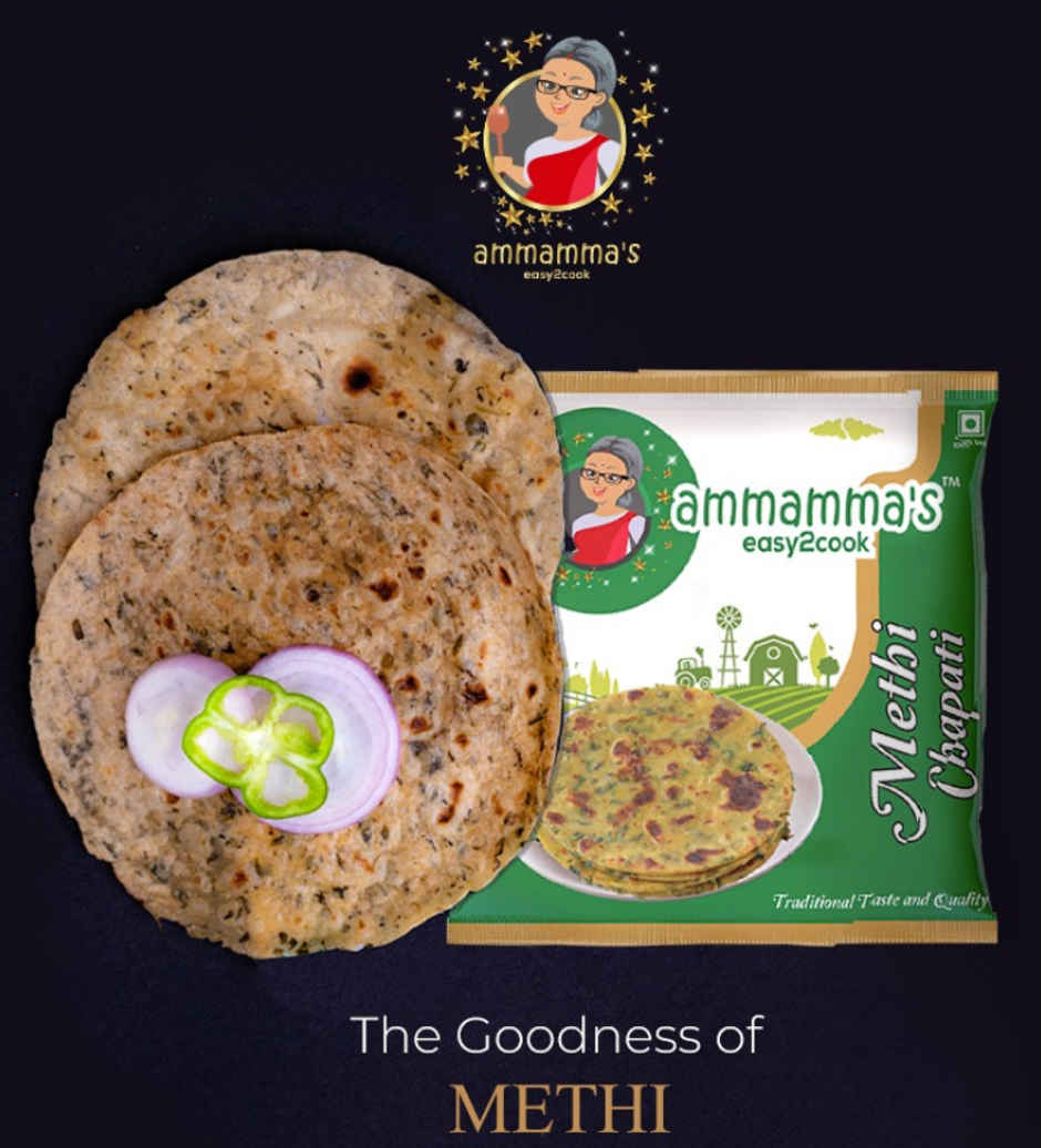 Ammamma's Methi Chapati