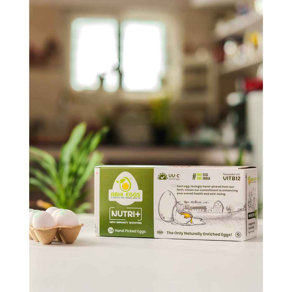 Abhi Nutri+ White Eggs