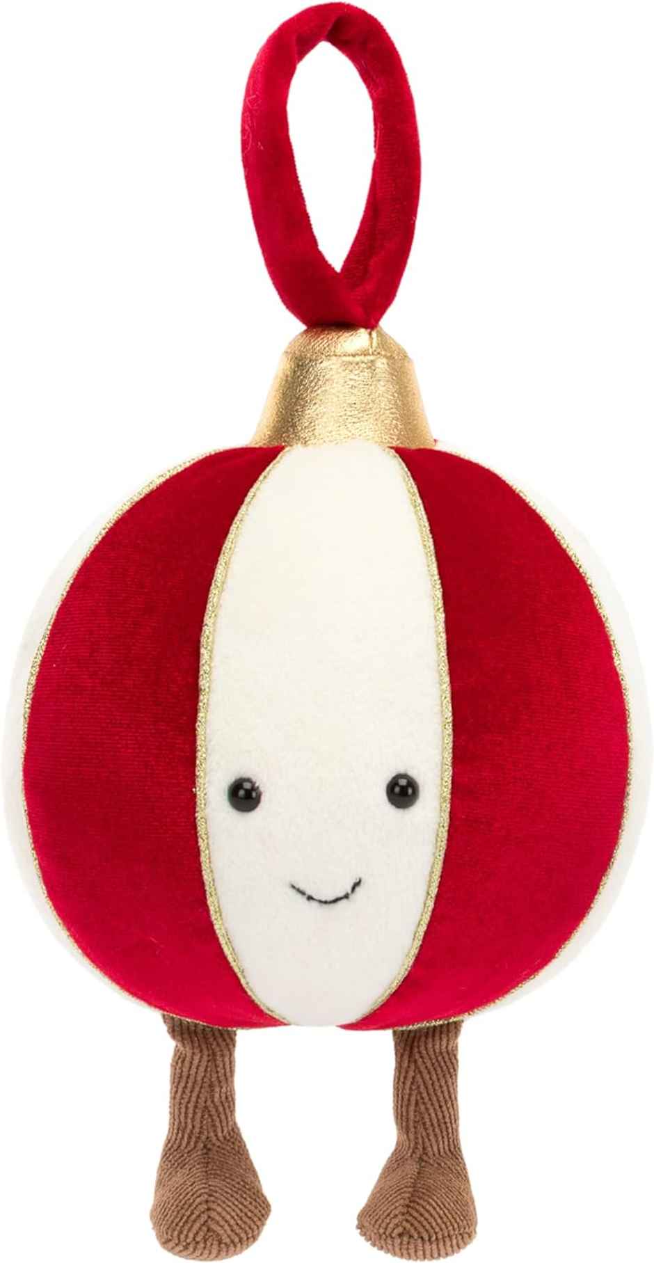 DearJoy Christmas Jolly Ball Soft Toy - 20 cm