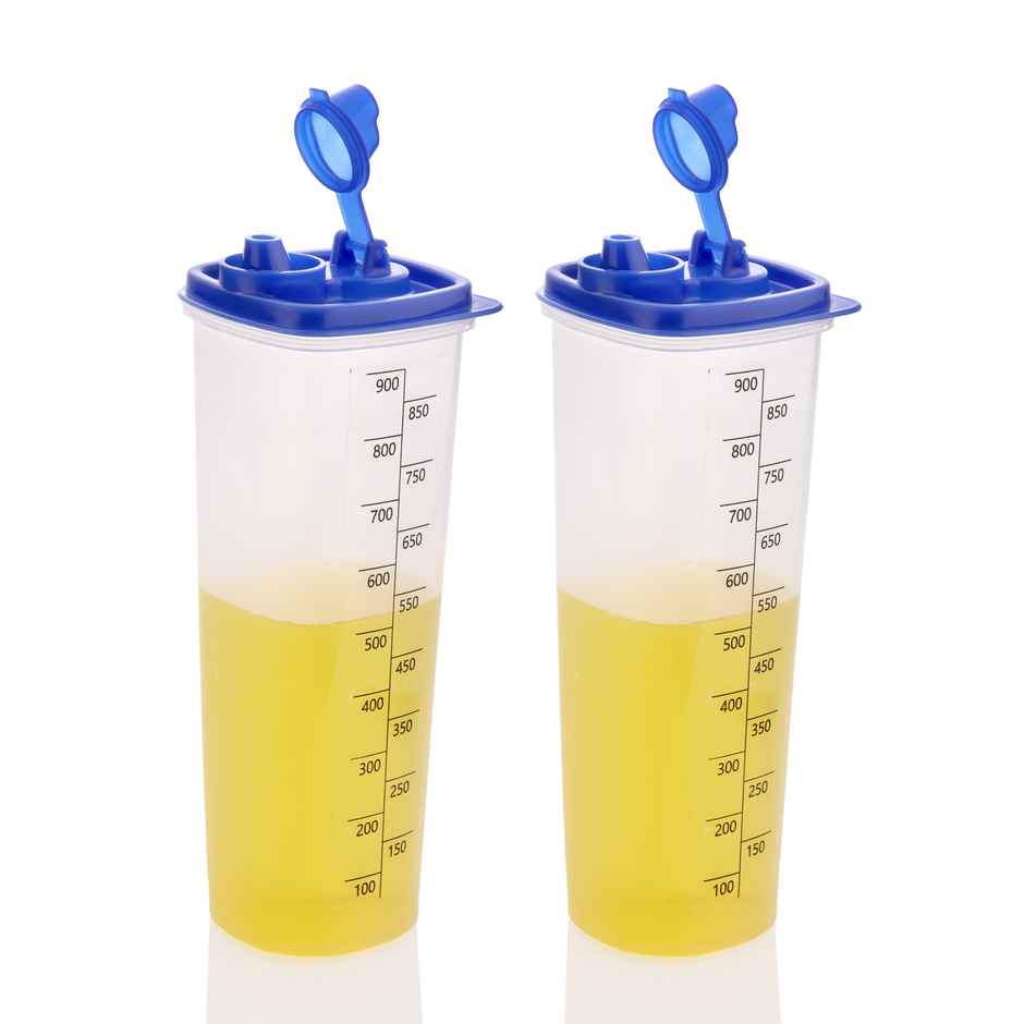 2Mech Plastic Cooking Oil Dispenser| 1000 ml | Set Of 2