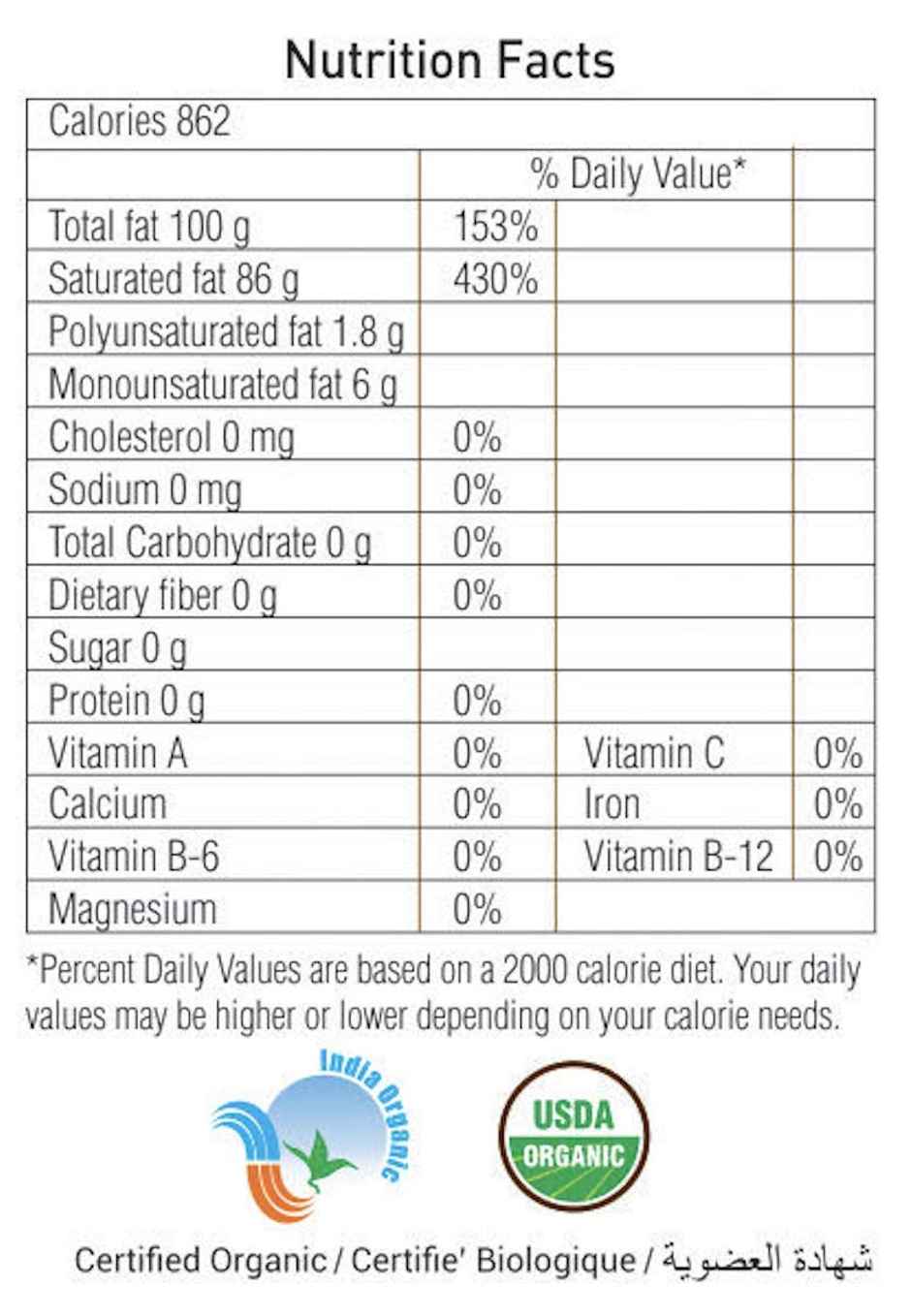 Natureland Organics Coconut Cold Pressed Oil (Nariyal Oil)