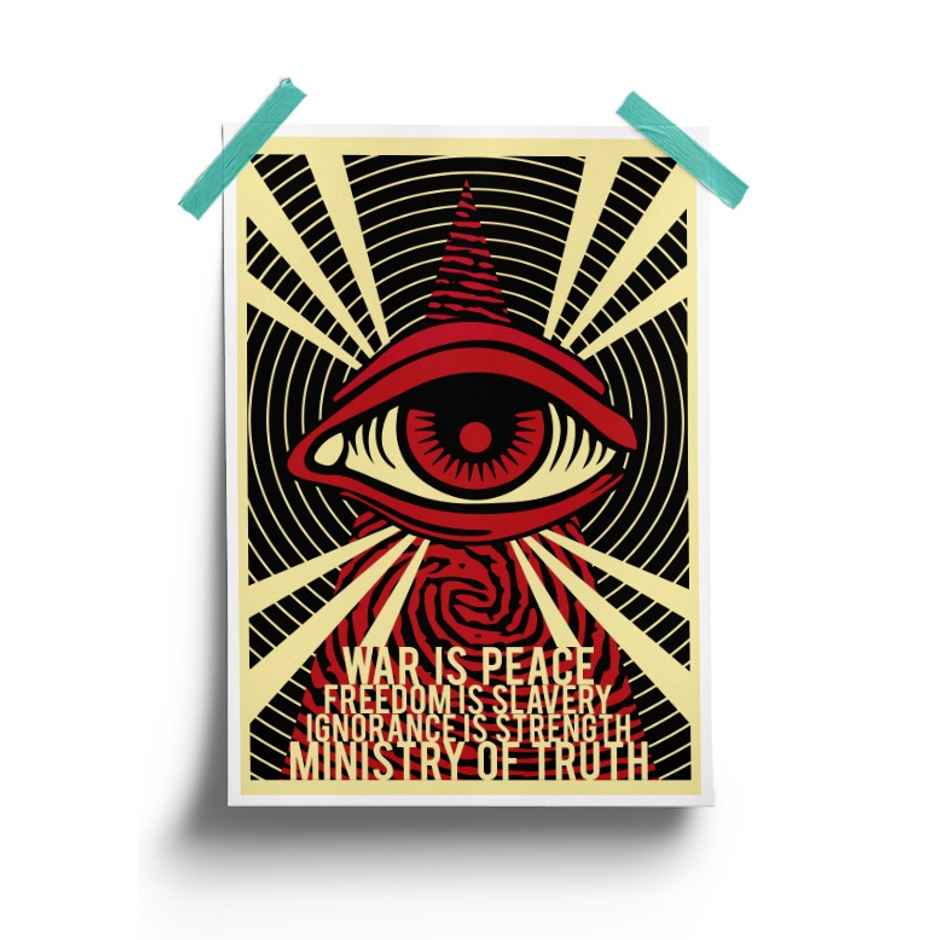 House Of Festivals 1984 - Minitrue - Poster