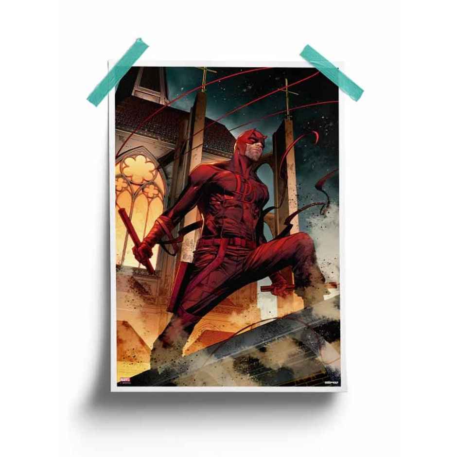 House Of Festivals Daredevil Saga- Comic Cover - Marvel Official Poster