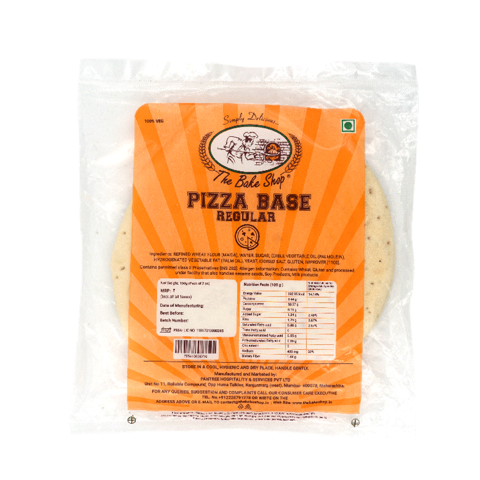 The Bake Shop Pizza Base