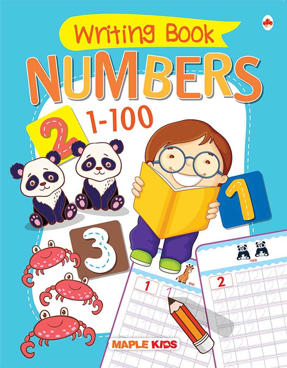 Numbers Writing Book 1-100 (Practice) - Learn and Practice