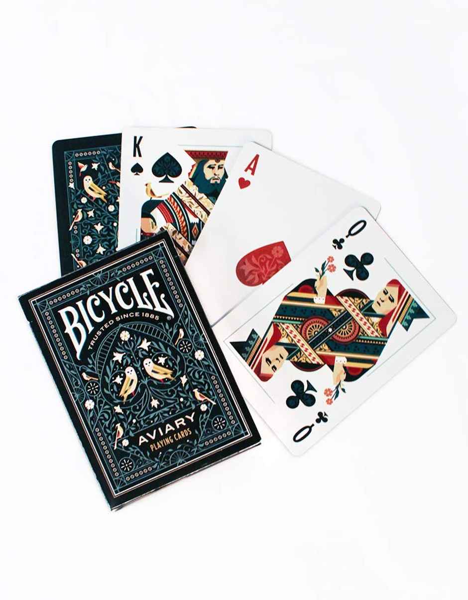 Parksons Bicycle Aviary Playing Cards