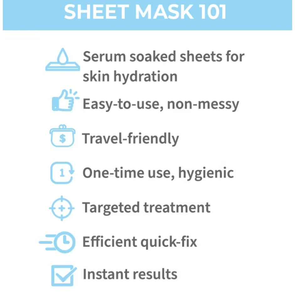 Nykaa Skin Secrets Pearl + Hyaluronic Acid Sheet Mask White 