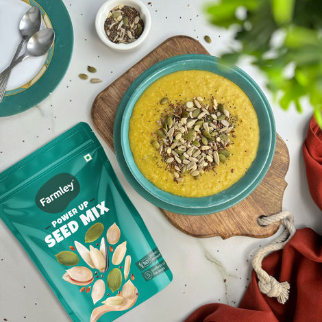 Farmley Seed Mix Superfood Rich In Protein- Pumpkin, Watermelon, Sunflower, Flax, Chia Seeds