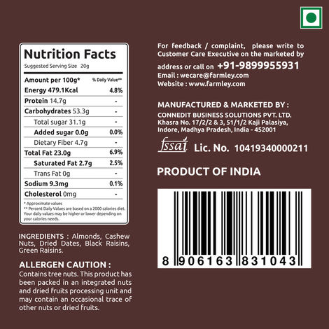 Farmley Mix Dry Fruits Panchmeva