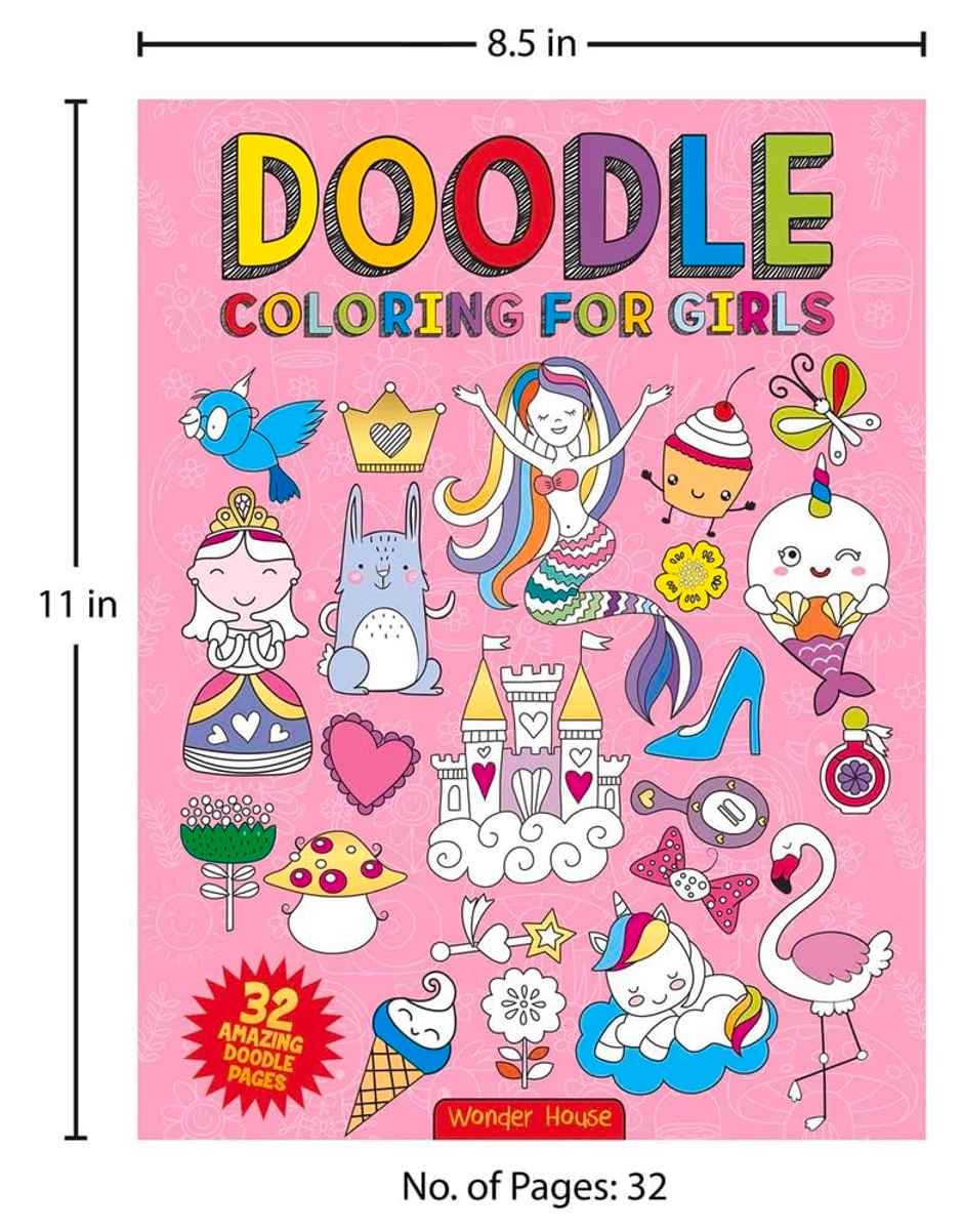 Doodle Coloring For Boys