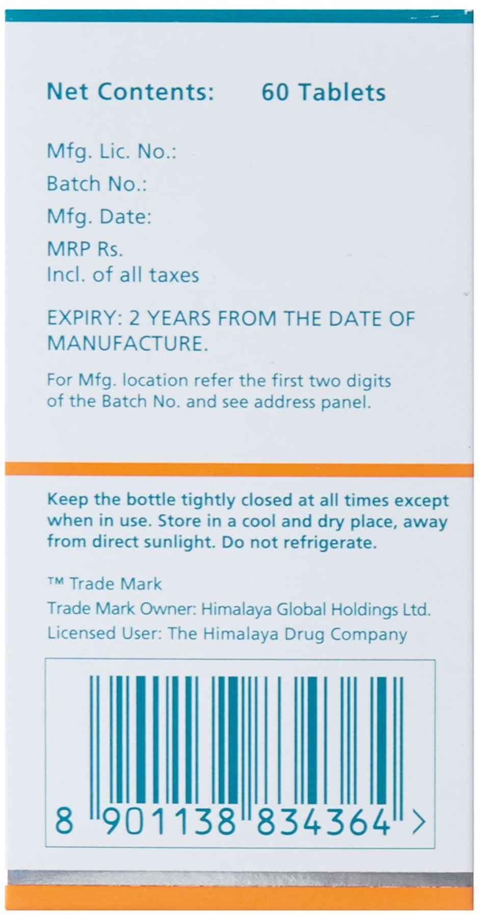 Himalaya Pure Herbs Vrikshamla Weight Wellness Tablet