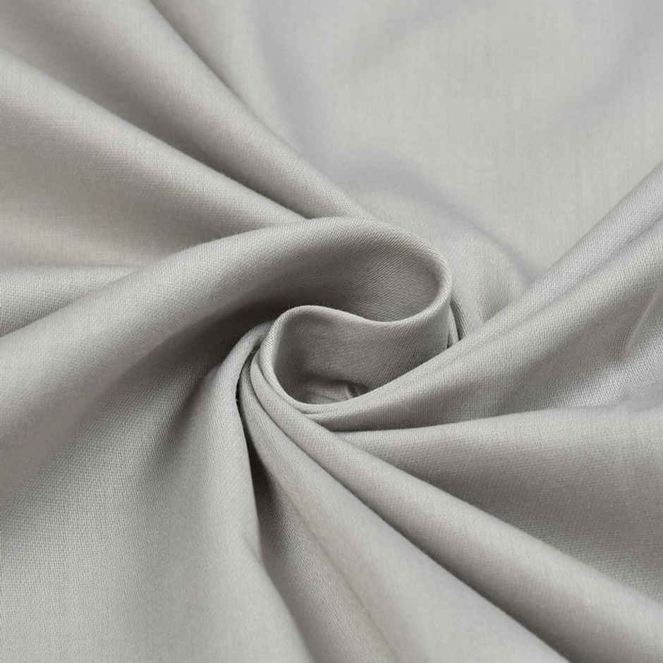 Florida Shades Plain Cotto King Size Bedsheet for Double Bed and 2 King Size Pillow Covers 300 TC