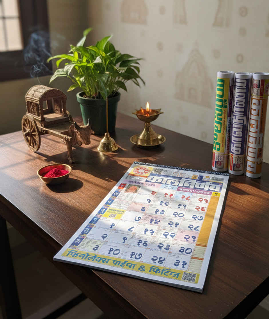 Kalnirnay 2026 Marathi Calendar | Kalnirnay Panchang 2026 | Marathi