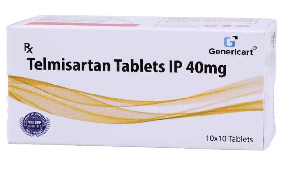 Genericart Telmisartan 40mg Tablet