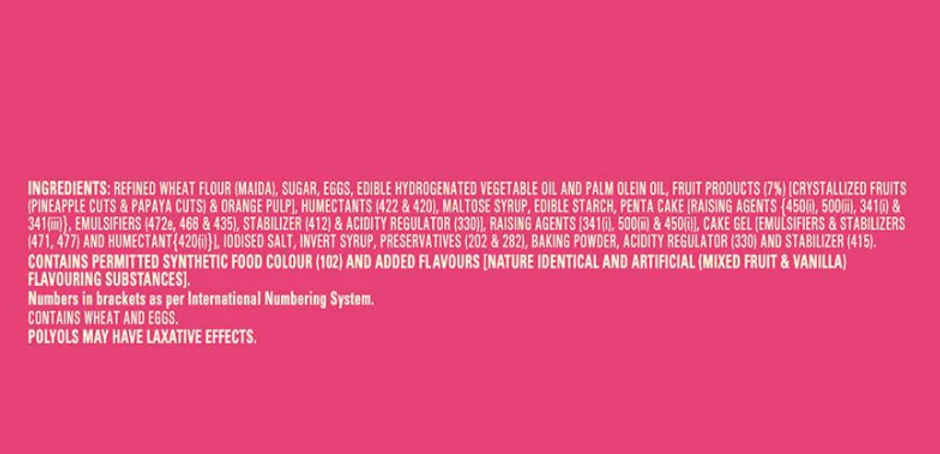 Britannia Gobbles Fruity Fun Cake | Bakery Delight