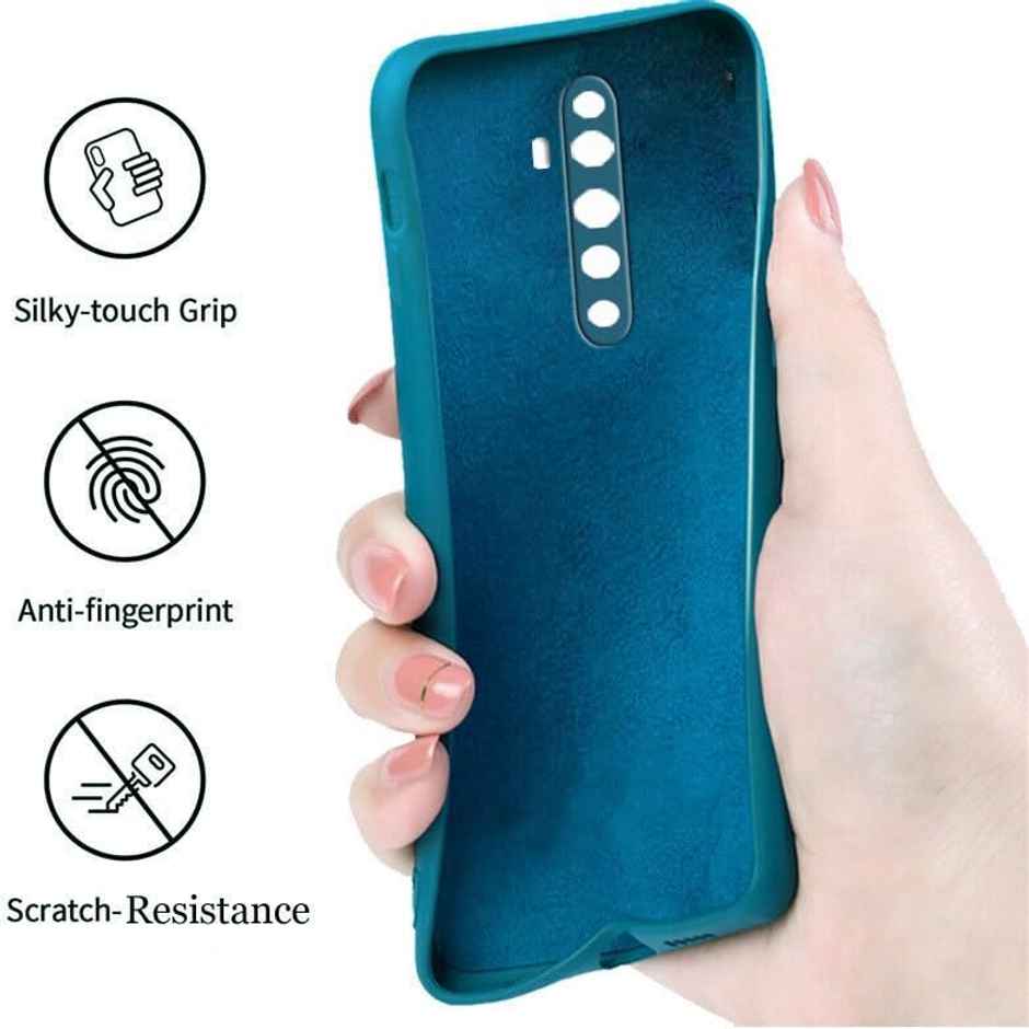 Artistque Case for Oppo Reno 2z / Oppo Reno 2f Back Cover - Plain Liquid Silicone Case