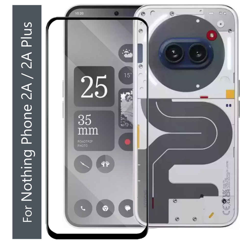 Kwine Case Nothing Phone 2A / 2A Plus Tempered Glass Screen Protector