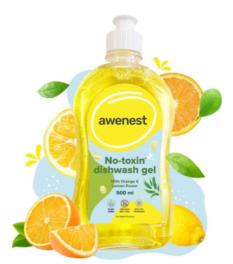 Awenest Plant Based Dishwash Gel | No-toxin